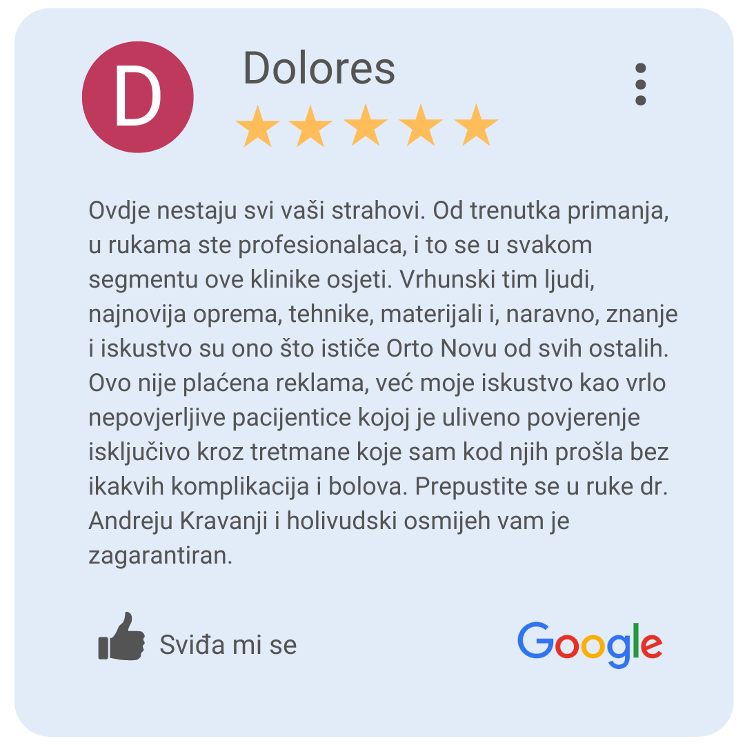 GOOGLE TESTIMONIAL